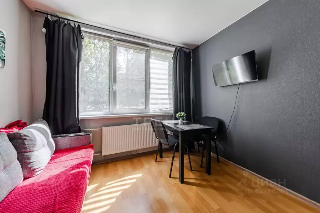 Студия Санкт-Петербург ул. Белы Куна, 15К1 (16.0 м) - Фото 1