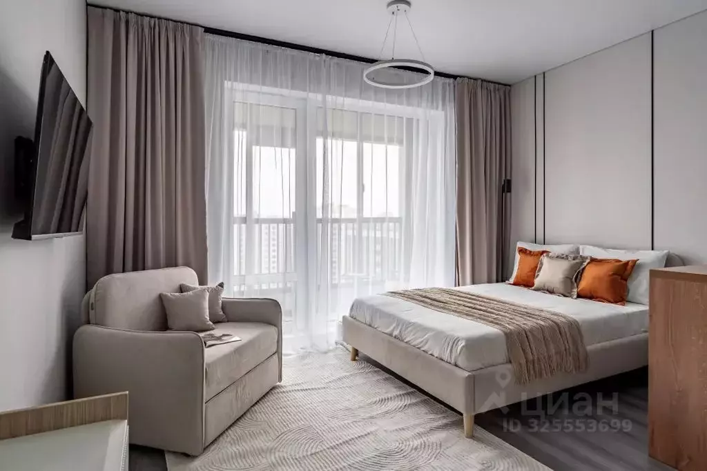 Студия Санкт-Петербург ул. Ультрамариновая, 5 (25.0 м) - Фото 1