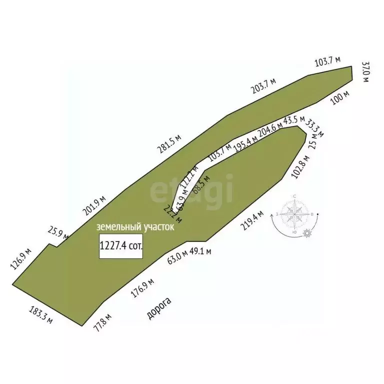 Участок в Ярославская область, Тутаевский муниципальный округ, ... - Фото 2