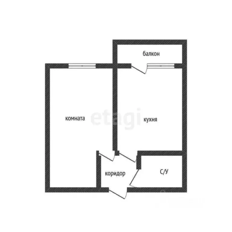 1-к кв. Краснодарский край, Горячий Ключ ул. Объездная, 18к3 (38.0 м) - Фото 1