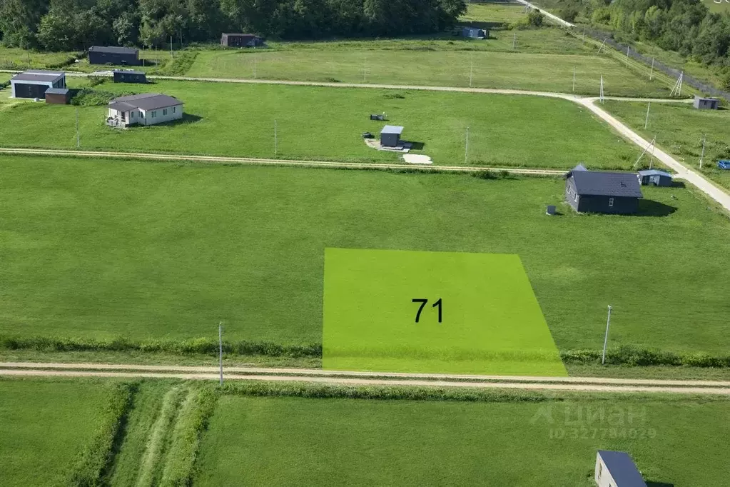 Участок в Тульская область, Заокский район, Демидовское с/пос, с. ... - Фото 1