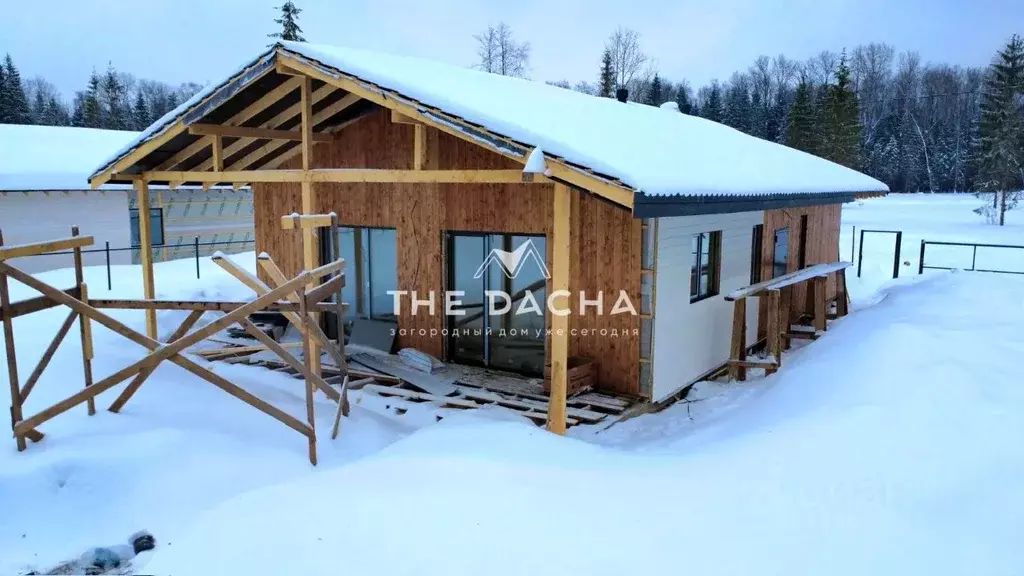 Дом в Калужская область, Боровский муниципальный округ, Совьяки с/пос, ... - Фото 1