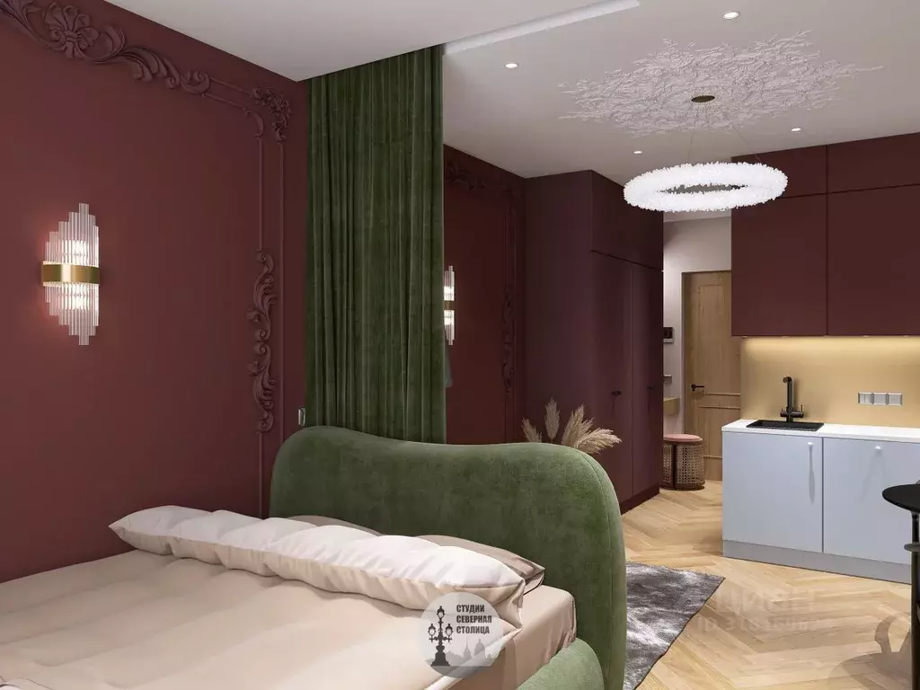 Студия Санкт-Петербург Владимирский просп., 5 (30.0 м) - Фото 0
