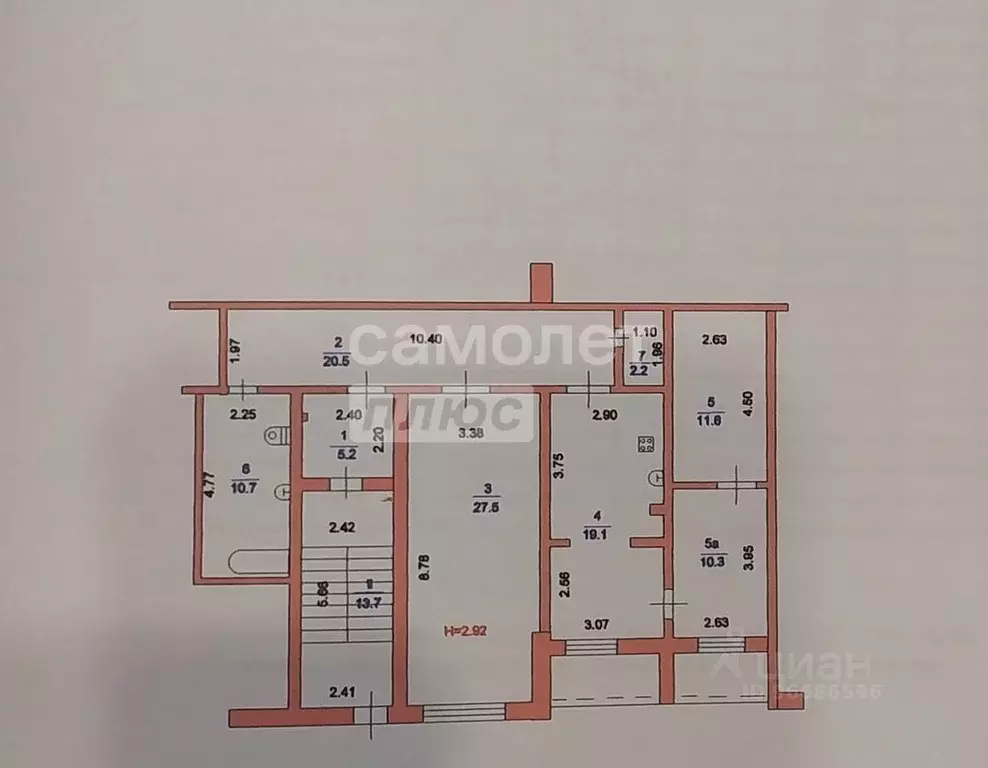 3-к кв. Краснодарский край, Ейск ул. Богдана Хмельницкого, 90 (107.0 ... - Фото 2