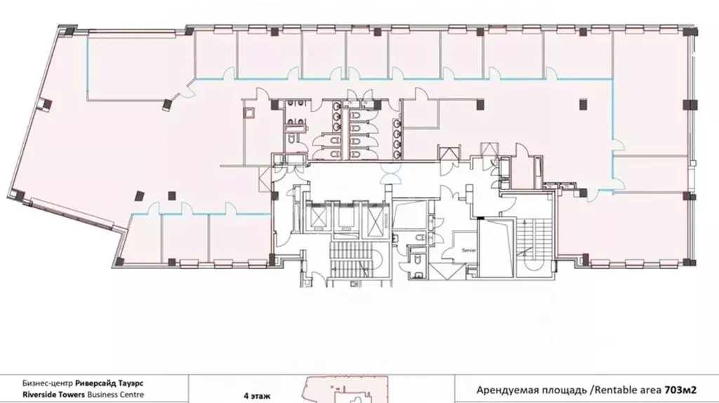 Офис в Москва Космодамианская наб., 52С4 (703 м) - Фото 2
