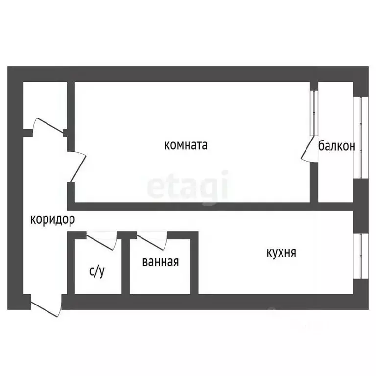 1-к кв. Воронежская область, Воронеж Плехановская ул., 22 (38.0 м) - Фото 2