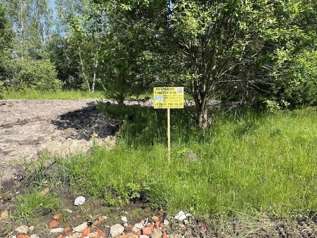 Участок в Московская область, Богородский городской округ, Следово кп ... - Фото 2