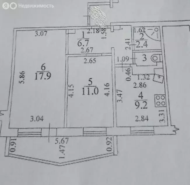 2-комнатная квартира: Екатеринбург, Комсомольская улица, 76 (48.4 м) - Фото 0