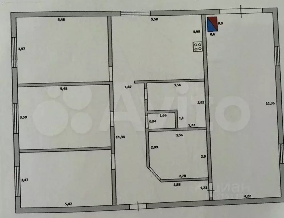 Дом в Амурская область, Благовещенский район, с. Чигири ул. ... - Фото 2