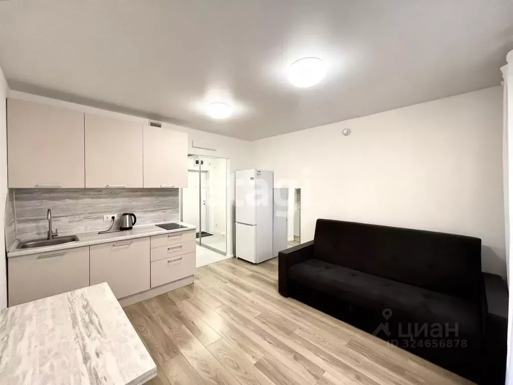 Студия Тюменская область, Тюмень Полевая ул., 117к3 (21.6 м) - Фото 2