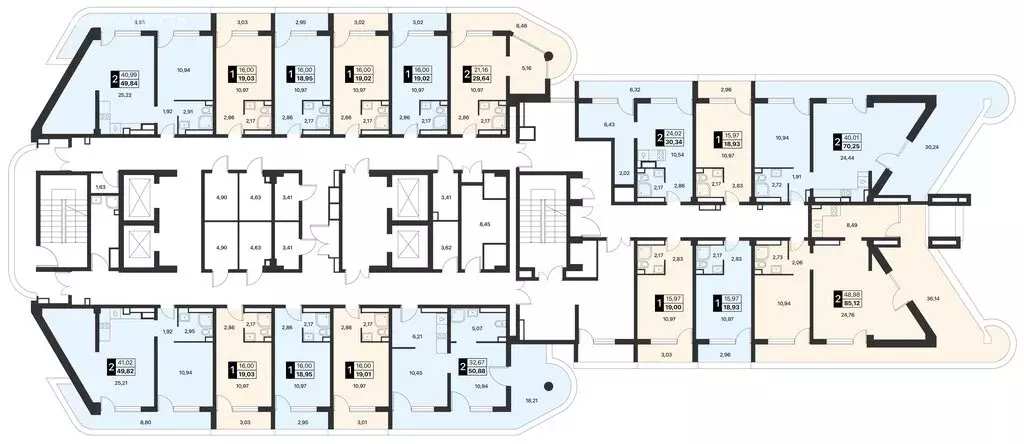 2-комнатная квартира: Алушта, Перекопская улица, 4 (85.12 м) - Фото 1