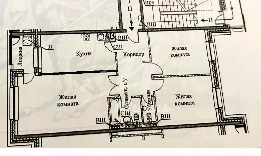 3-к кв. Москва ул. Академика Волгина, 8А (95.1 м) - Фото 1