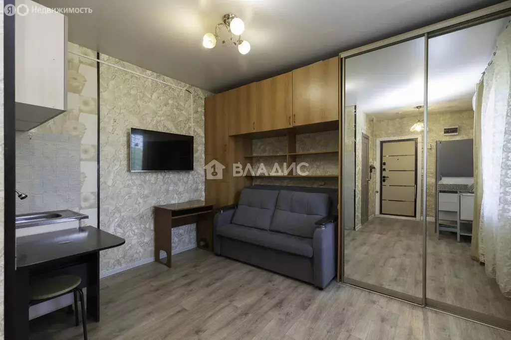 Квартира-студия: Благовещенск, Батарейная улица, 35 (18.5 м) - Фото 0
