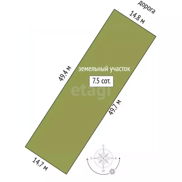 Участок в Тюменская область, Тюменский муниципальный округ, Соловьиная ... - Фото 2