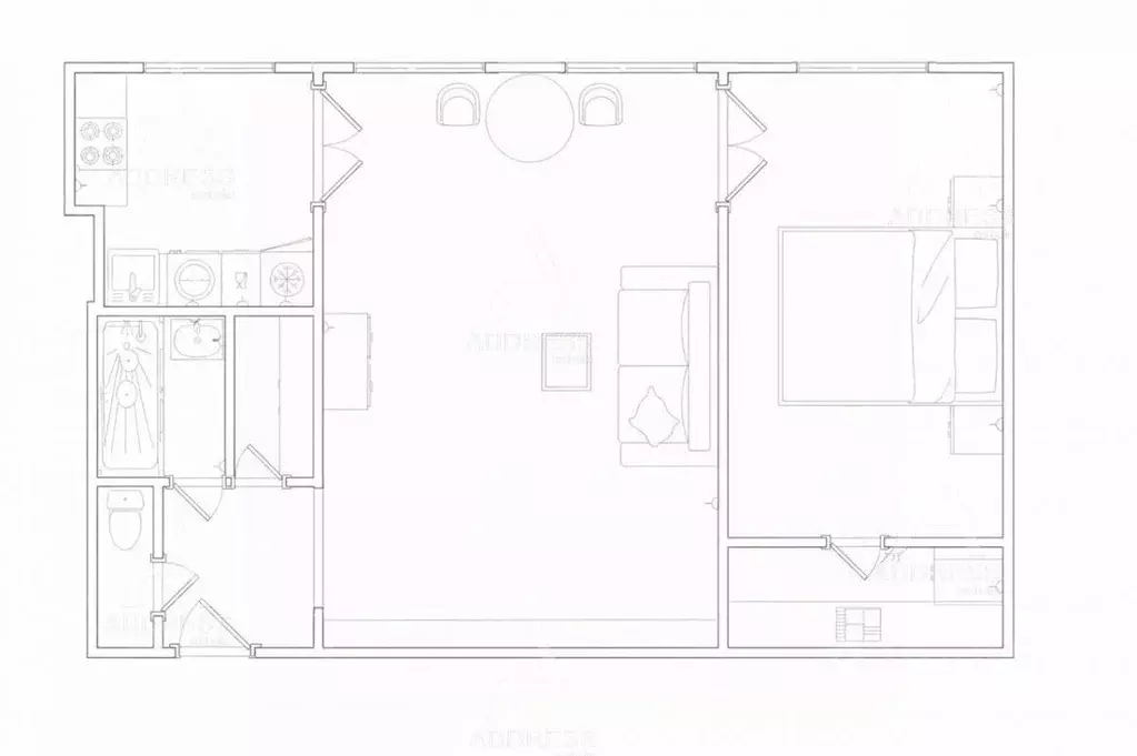 2-к кв. Санкт-Петербург ул. Некрасова, 41 (55.5 м) - Фото 2