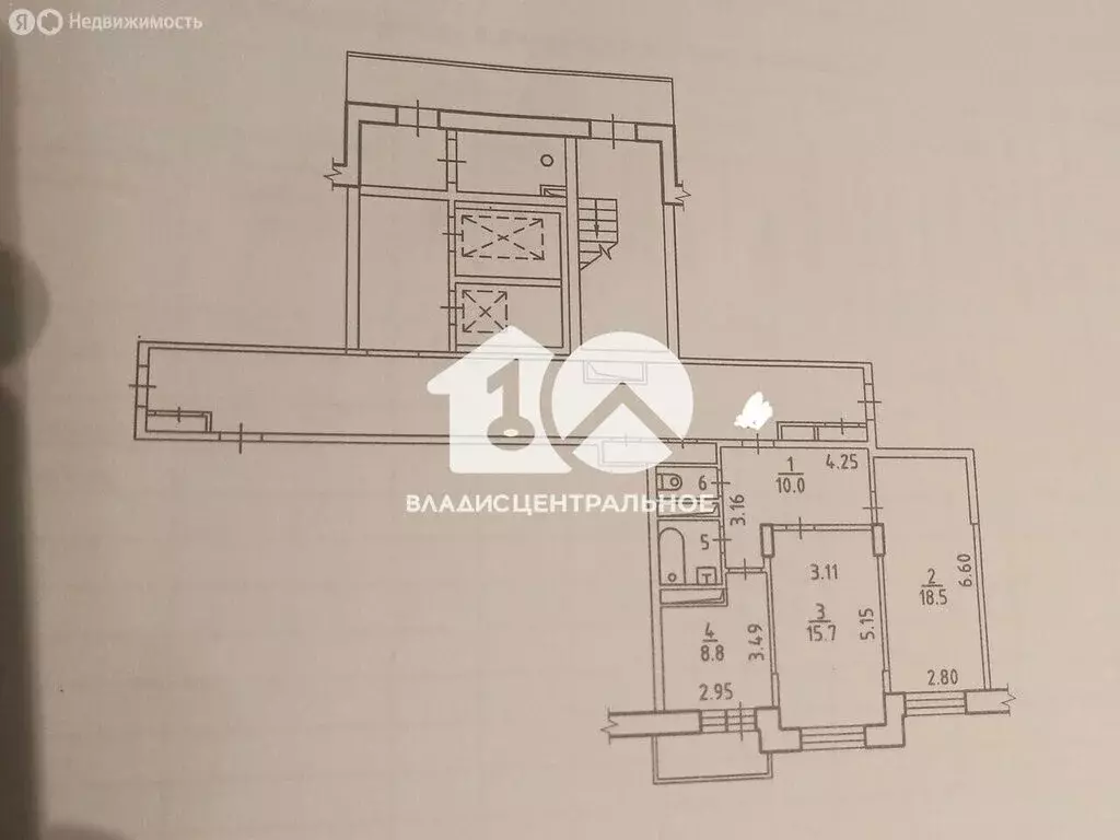 2-комнатная квартира: Новосибирск, Сухарная улица, 76/1 (57.3 м) - Фото 1