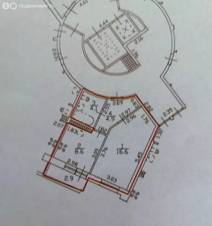 1-комнатная квартира: Сестрорецк, улица Токарева, 2 (34.2 м) - Фото 1