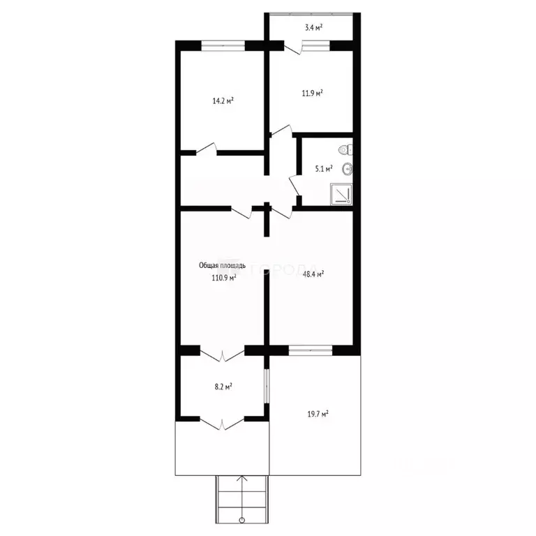 Офис в Новосибирская область, Новосибирск ул. Объединения, 4 (111 м) - Фото 2