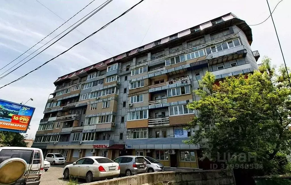 1-к кв. Приморский край, Владивосток Нижнепортовая ул., 6Г (31.0 м) - Фото 0