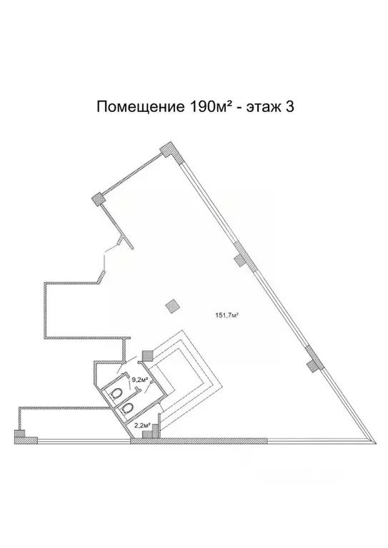 Помещение свободного назначения в Москва Таганская ул., 3 (190 м) - Фото 1