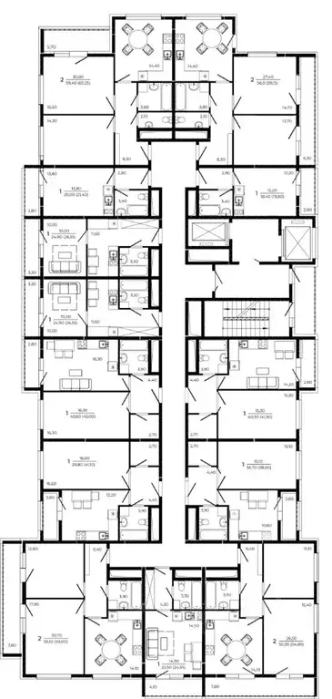 2-к кв. Ростовская область, Ростов-на-Дону Притяжение жилой комплекс ... - Фото 1