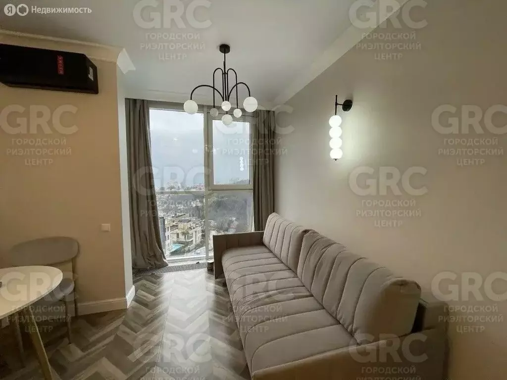 Квартира-студия: Сочи, микрорайон Бытха, Ясногорская улица, 16/8к3 ... - Фото 2