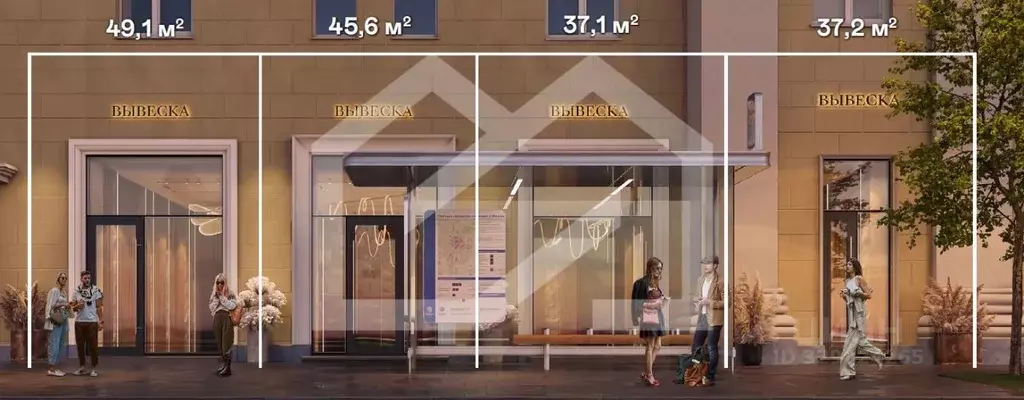 Помещение свободного назначения в Москва Ленинградское ш., 8к2 (46 м) - Фото 1