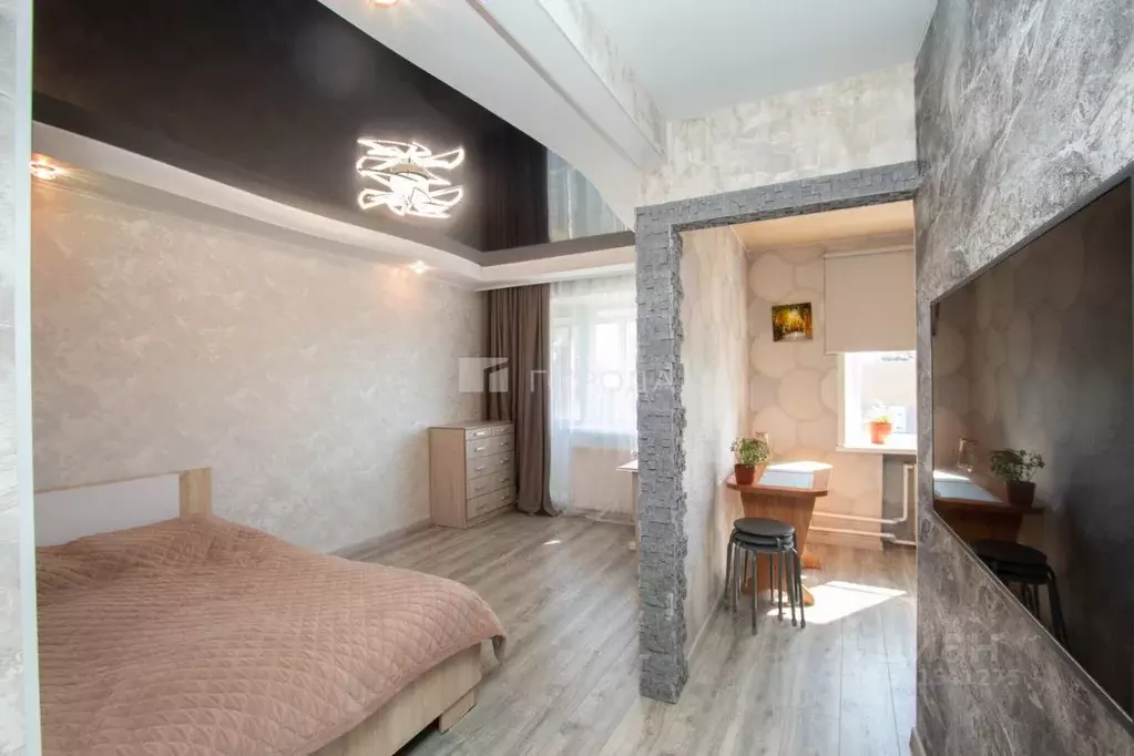 1-к кв. Кемеровская область, Новокузнецк Абашево мкр, ул. День ... - Фото 1