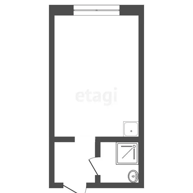 1-комнатная квартира: Пермь, улица Мира, 30 (19.2 м) - Фото 0
