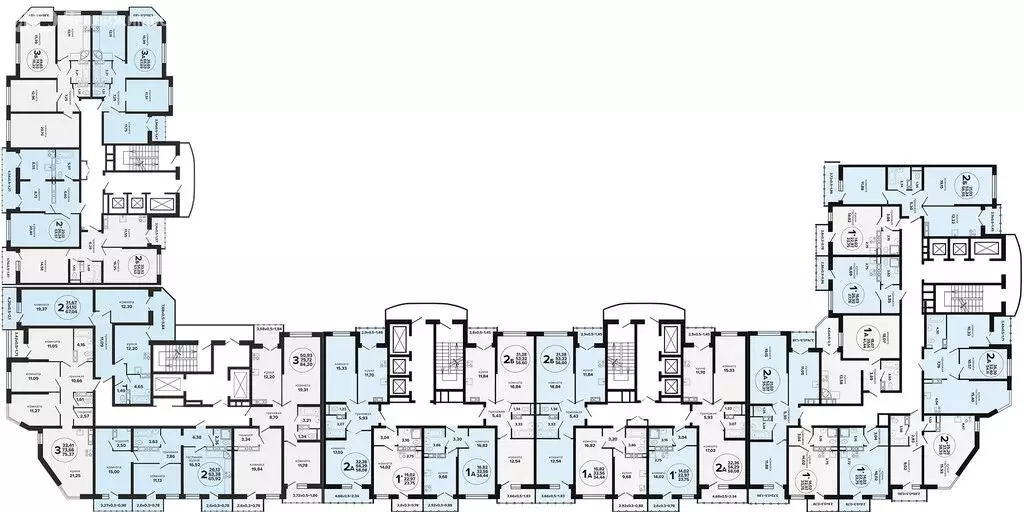 2-комнатная квартира: Краснодар, Российская улица, 257/7 (57.95 м) - Фото 1