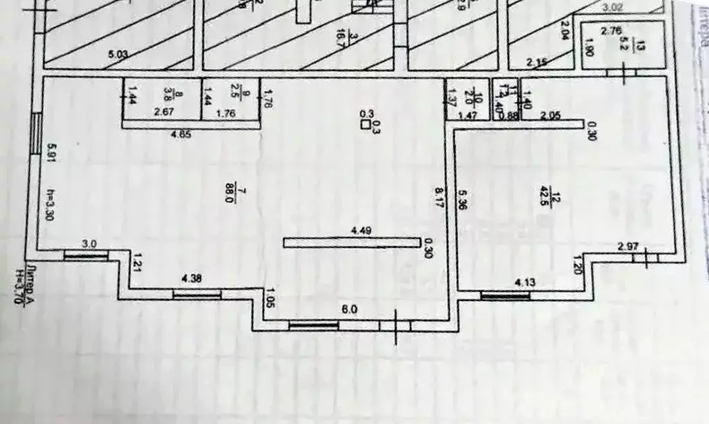 Помещение свободного назначения в Башкортостан, Уфимский район, с. ... - Фото 1