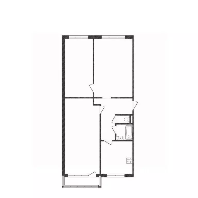 2-к кв. Костромская область, Кострома ул. Голубкова, 14 (50.0 м) - Фото 2