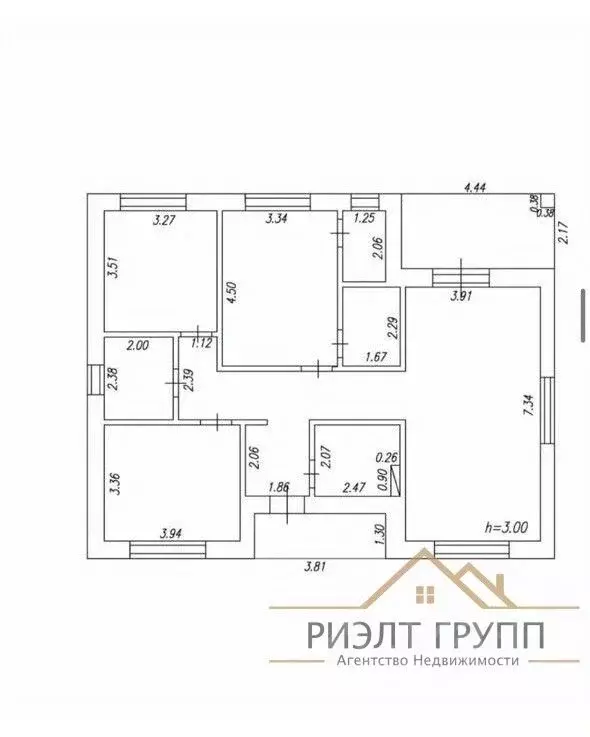 Дом в Татарстан, Высокогорский район, д. Чернышевка  (120 м) - Фото 1