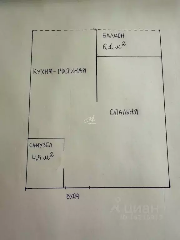 2-к кв. Севастополь Севастопольская зона ЮБК кв-л, 14А (57.0 м) - Фото 2