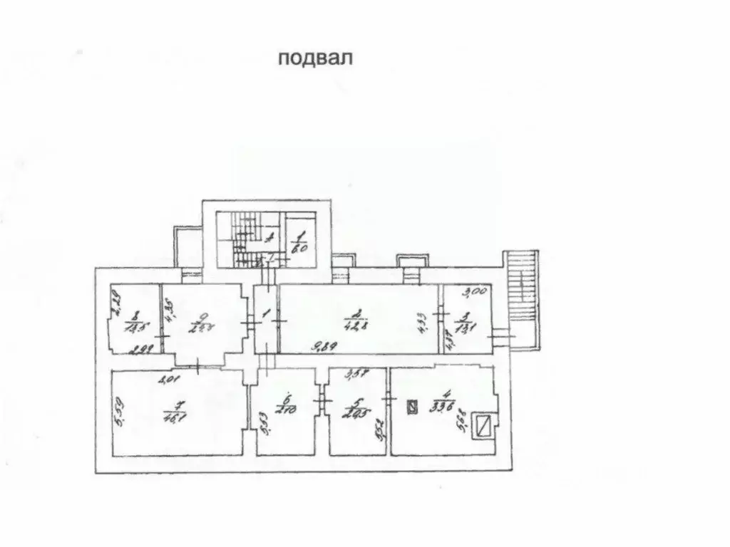Помещение свободного назначения в Москва 3-й Люсиновский пер., 5 (967 ... - Фото 2
