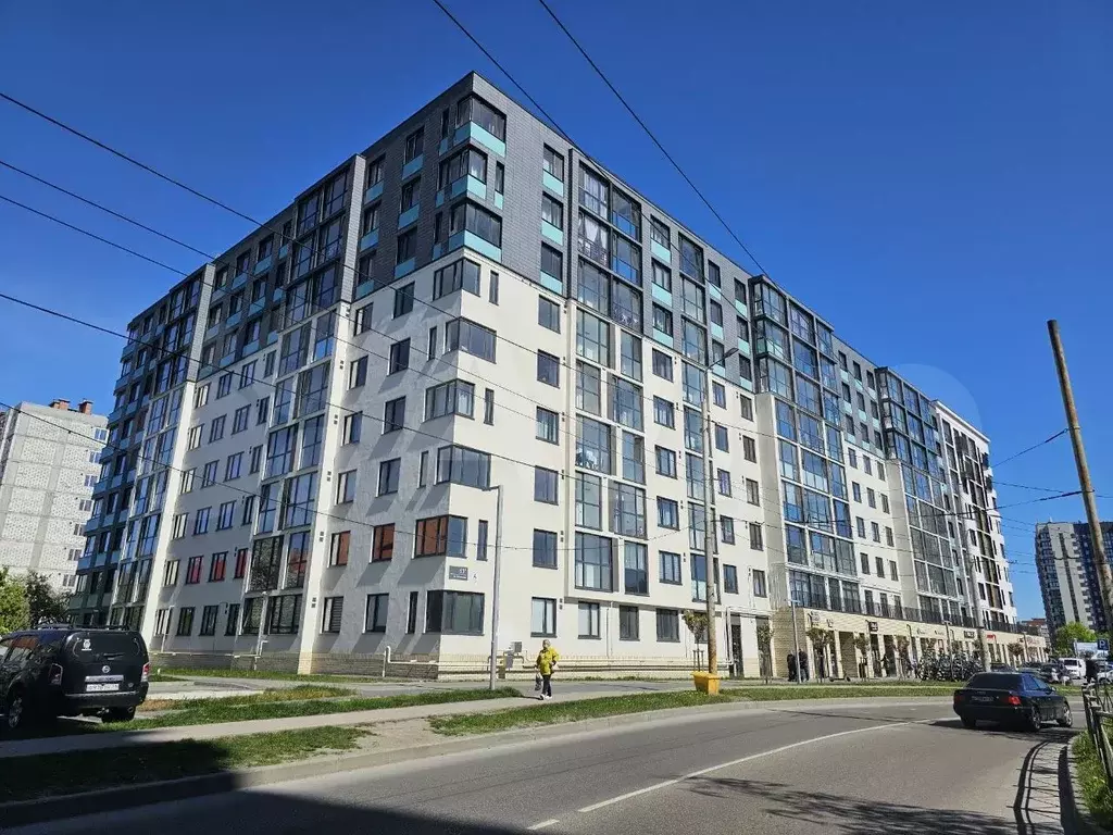 1-к. квартира, 39,1 м, 8/9 эт. - Фото 0