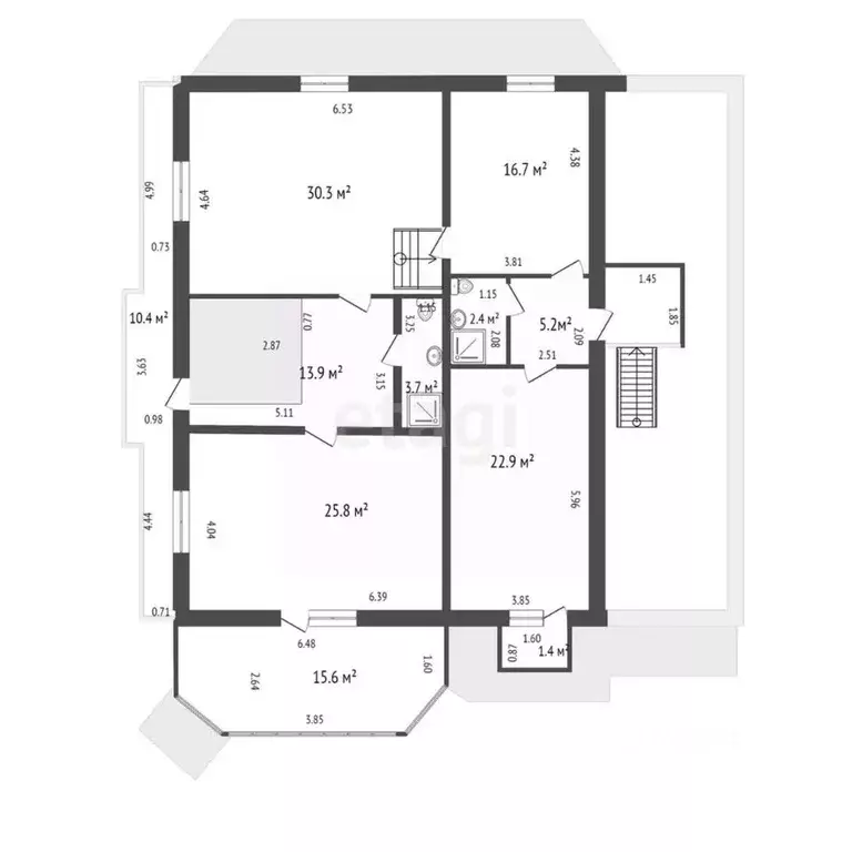Дом в Санкт-Петербург пос. Парголово, Парковая ул., 7 (431 м) - Фото 1