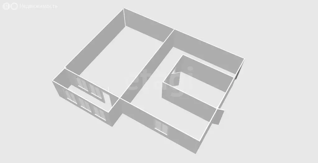 1-комнатная квартира: Томари, Юбилейная улица, 15 (30.1 м) - Фото 1