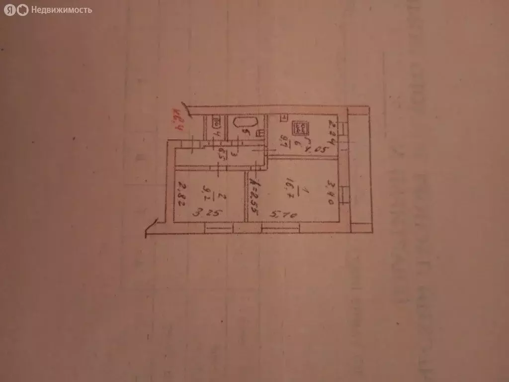 2-комнатная квартира: Борисоглебск, улица Карла Маркса, 164 (49 м) - Фото 2