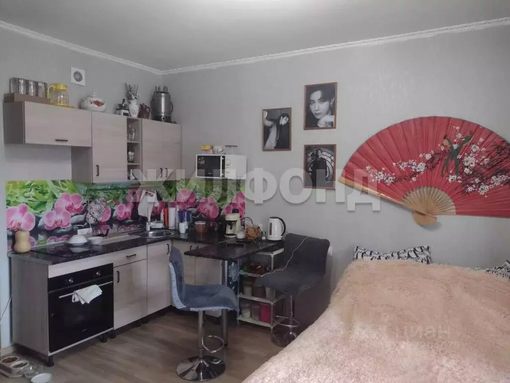 1-к кв. Новосибирская область, Новосибирск ул. Лейтенанта Амосова, 74 ... - Фото 2