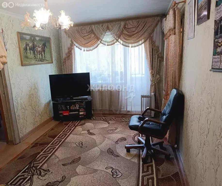 2-комнатная квартира: Новосибирск, Владимировская улица, 3 (45 м) - Фото 0