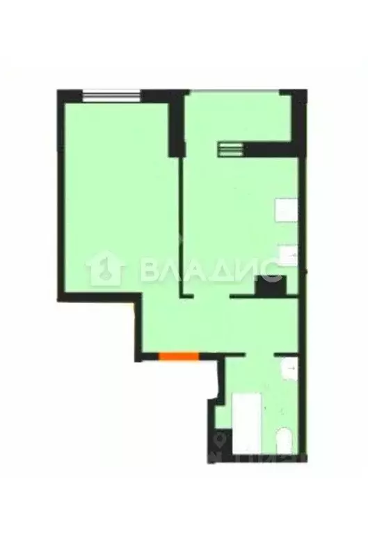 1-к кв. Нижегородская область, Нижний Новгород д. Афонино, ул. Красная ... - Фото 2