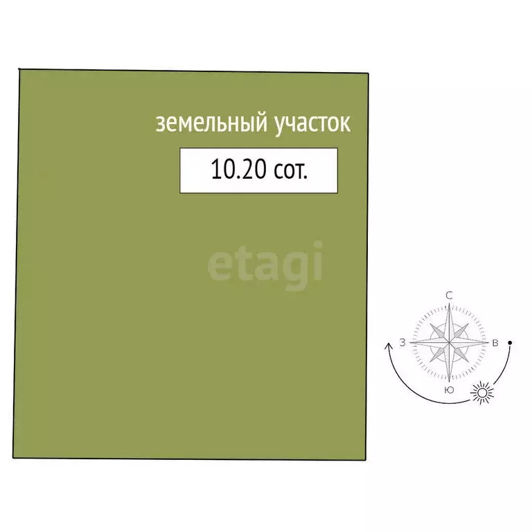 Участок в Прокопьевск, Магаданский переулок (10.2 м) - Фото 0