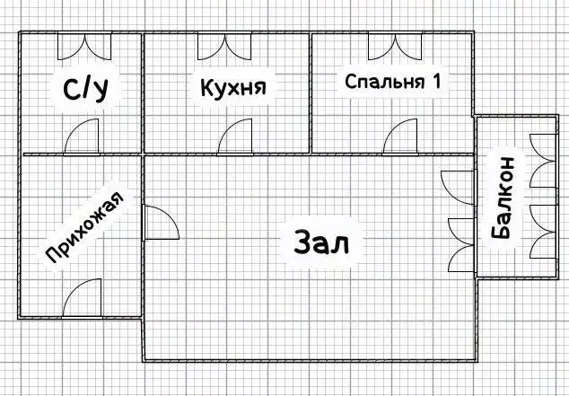 2-к кв. Оренбургская область, Оренбург ул. Маврицкого, 66 (35.0 м) - Фото 1