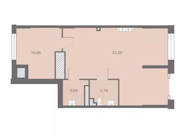 Помещение свободного назначения в Санкт-Петербург № 54 муниципальный ... - Фото 1