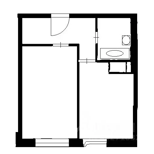 1-к кв. Санкт-Петербург ул. Маршала Казакова, 72к1 (34.0 м) - Фото 2