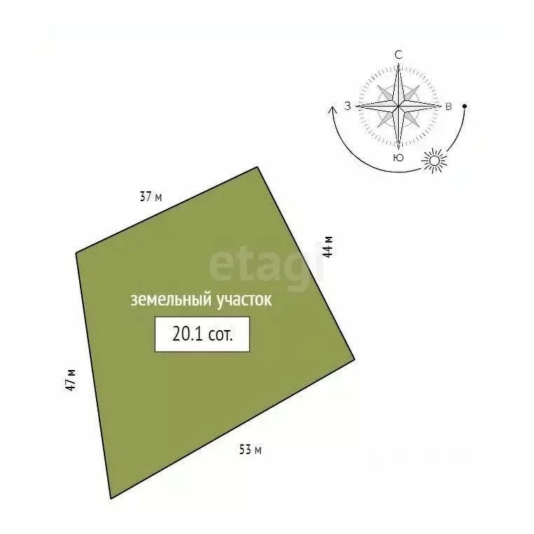 Участок в Красноярский край, Красноярск городской округ, пос. Элита ... - Фото 2