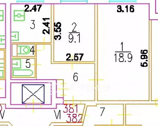 2-к кв. Москва Туристская ул., 22К2 (44.4 м) - Фото 2