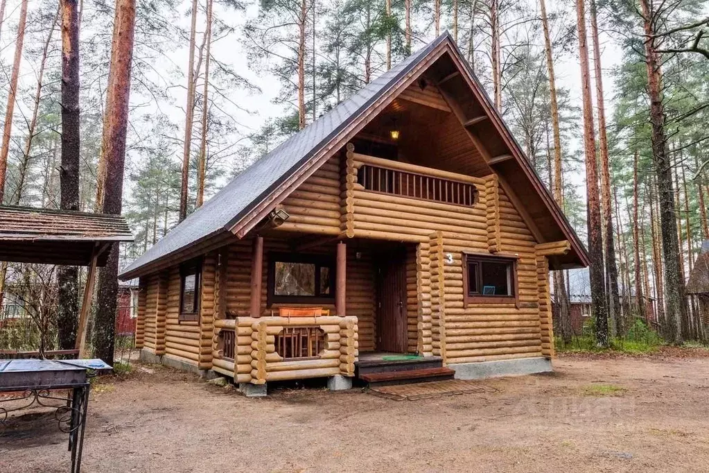 Дом в Ленинградская область, Приозерский район, Петровское с/пос, д. ... - Фото 1