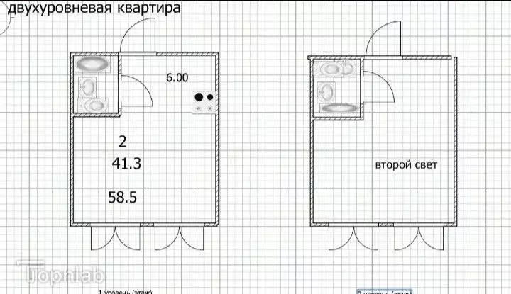 2-к кв. Башкортостан, Уфа Революционная ул., 98/2 (59.0 м) - Фото 2